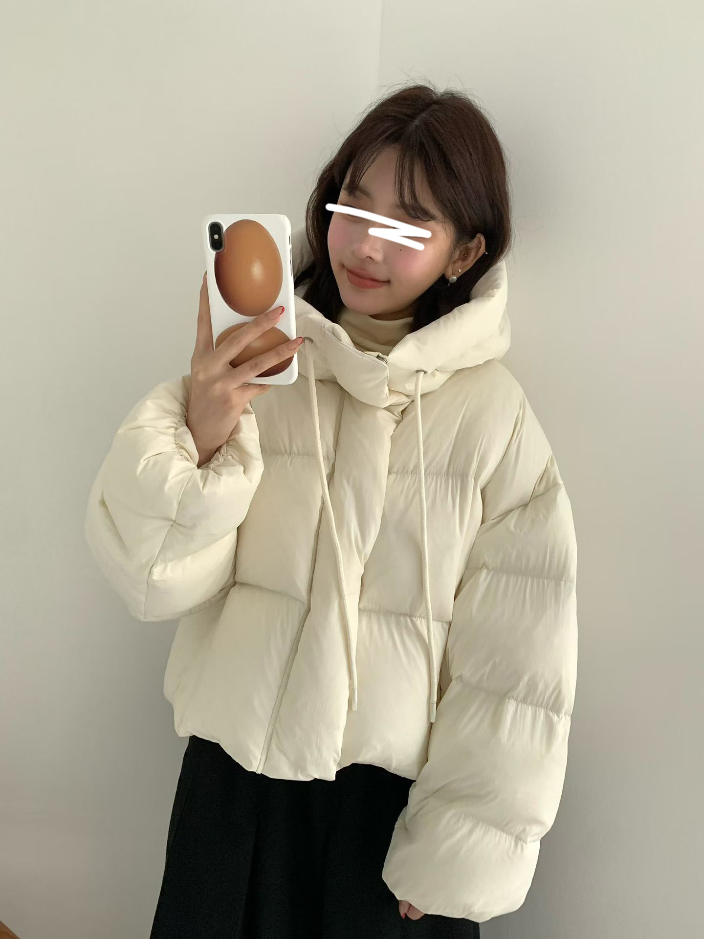 B07.甜美防寒賞雪100%鵝絨外套