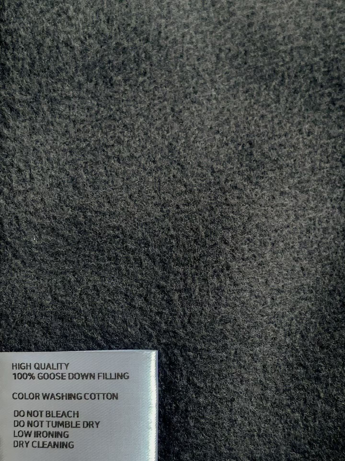 B18.女孩大口袋工裝立領鵝絨外套