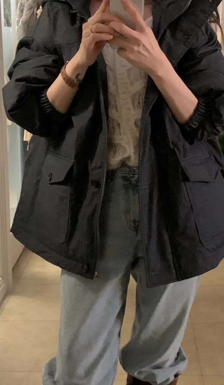 B27.賞雪連帽鵝絨外套