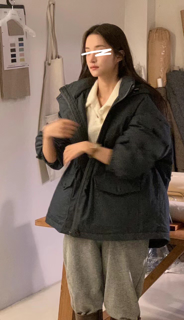 B27.賞雪連帽鵝絨外套