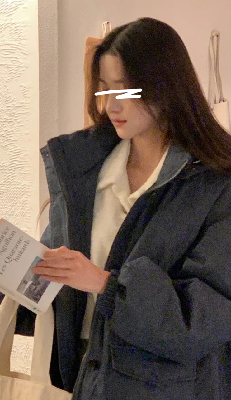 B27.賞雪連帽鵝絨外套