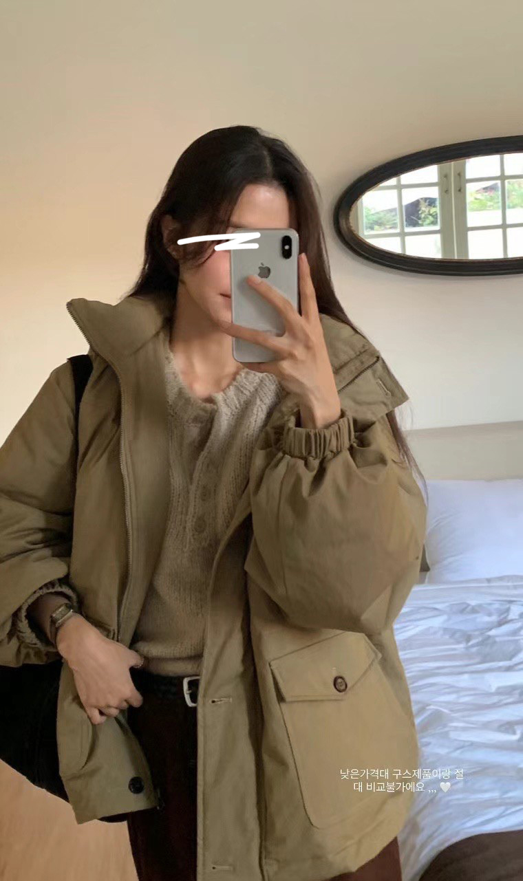 B27.賞雪連帽鵝絨外套