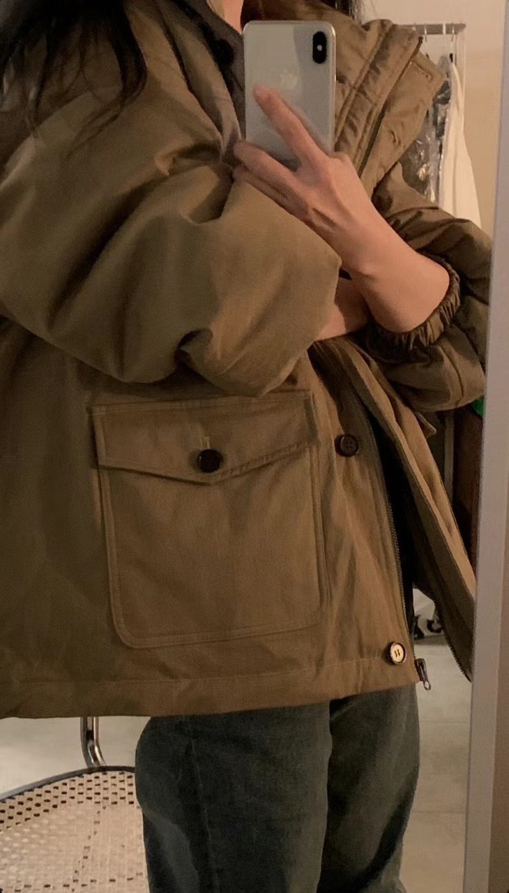 B27.賞雪連帽鵝絨外套