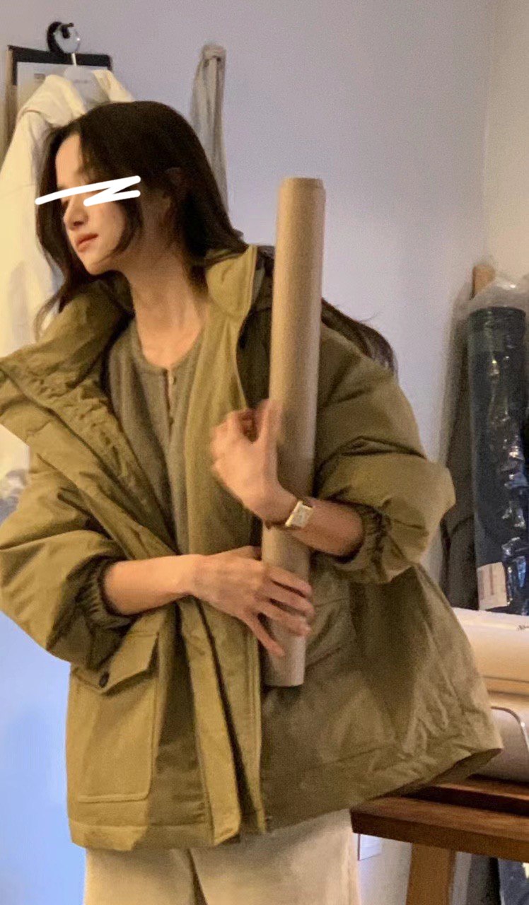 B27.賞雪連帽鵝絨外套