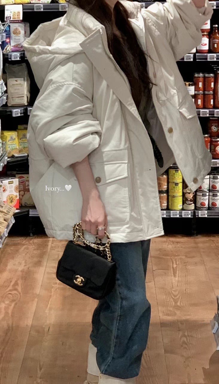 B27.賞雪連帽鵝絨外套