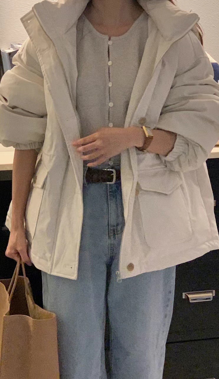 B27.賞雪連帽鵝絨外套