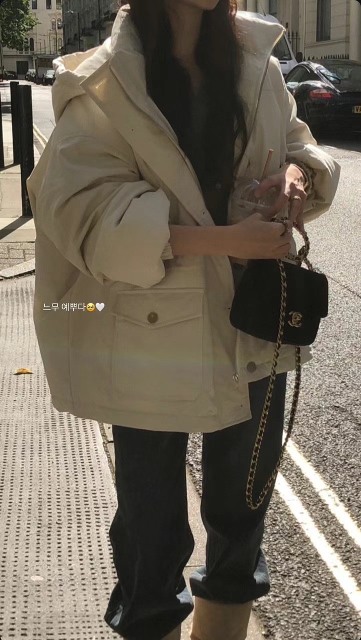 B27.賞雪連帽鵝絨外套