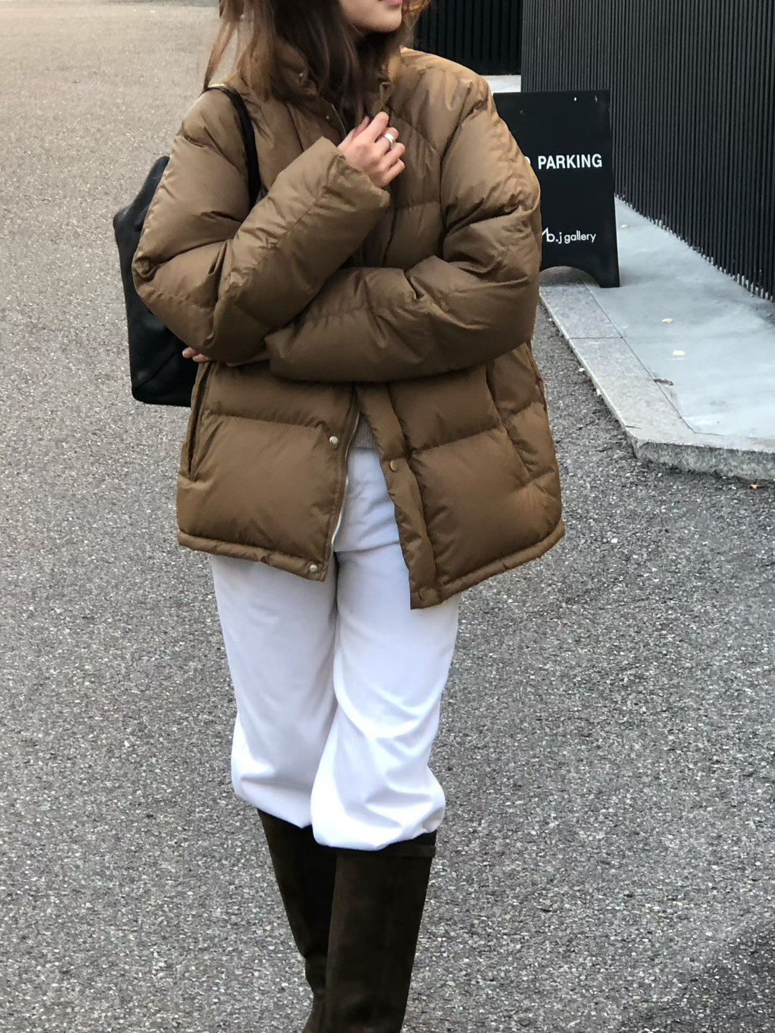 A35.大V家立領玩雪保暖鴨絨外套