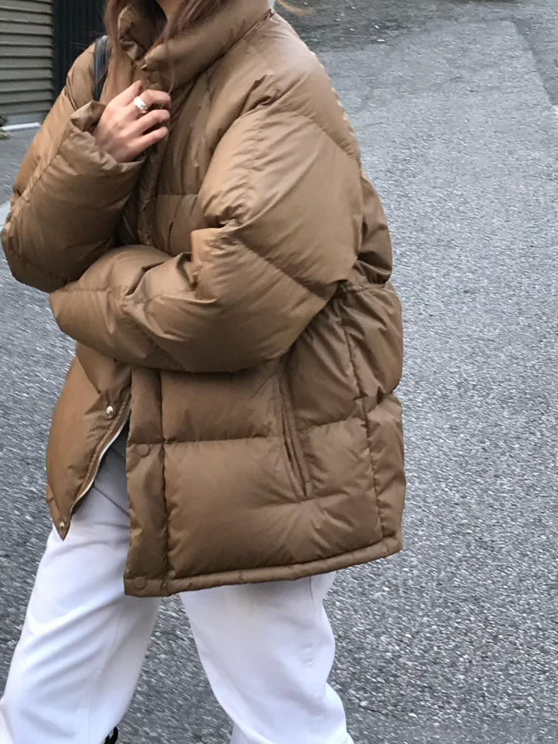 A35.大V家立領玩雪保暖鴨絨外套