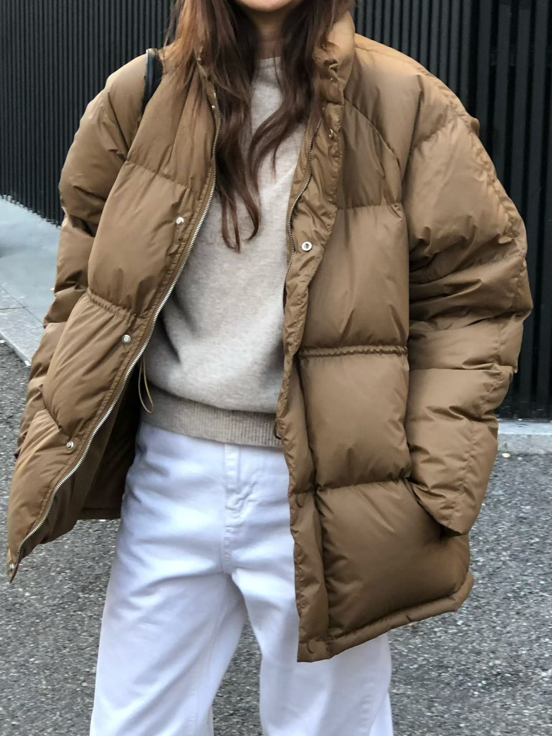 A35.大V家立領玩雪保暖鴨絨外套