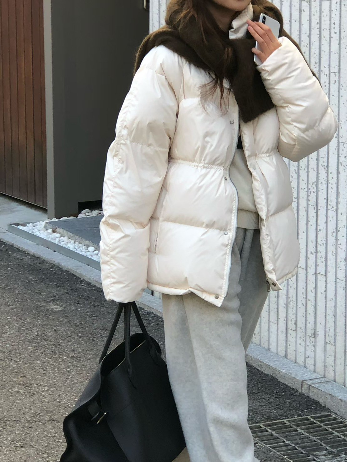 A35.大V家立領玩雪保暖鴨絨外套