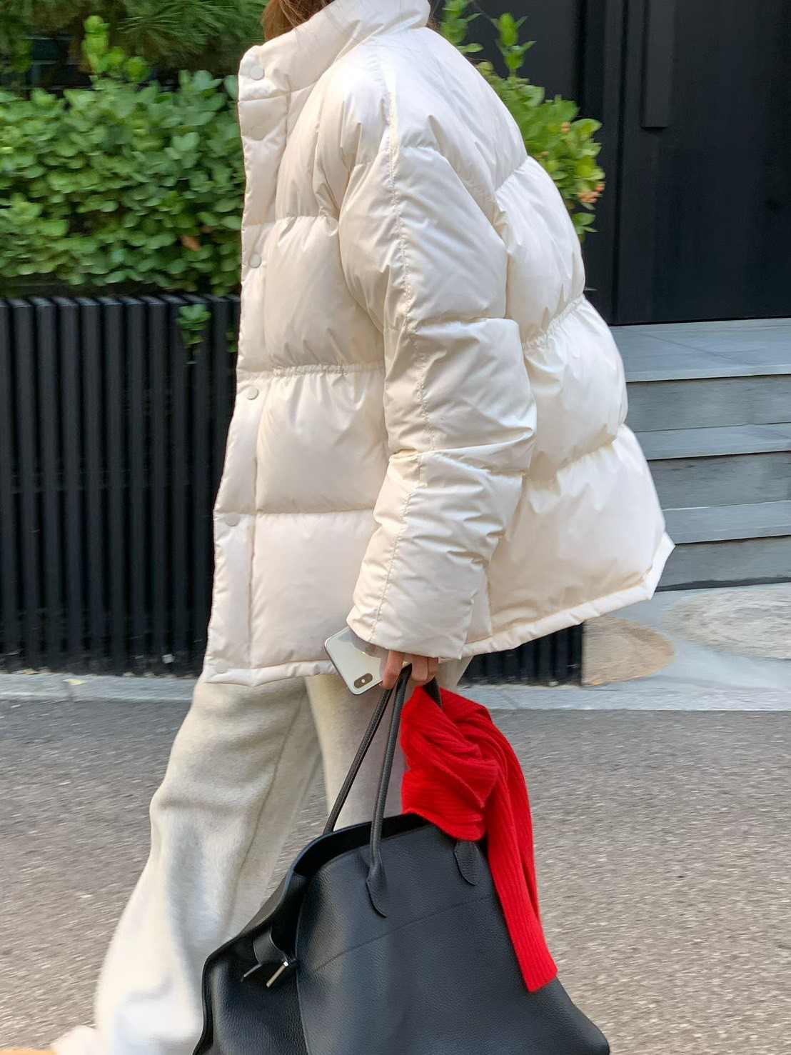 A35.大V家立領玩雪保暖鴨絨外套