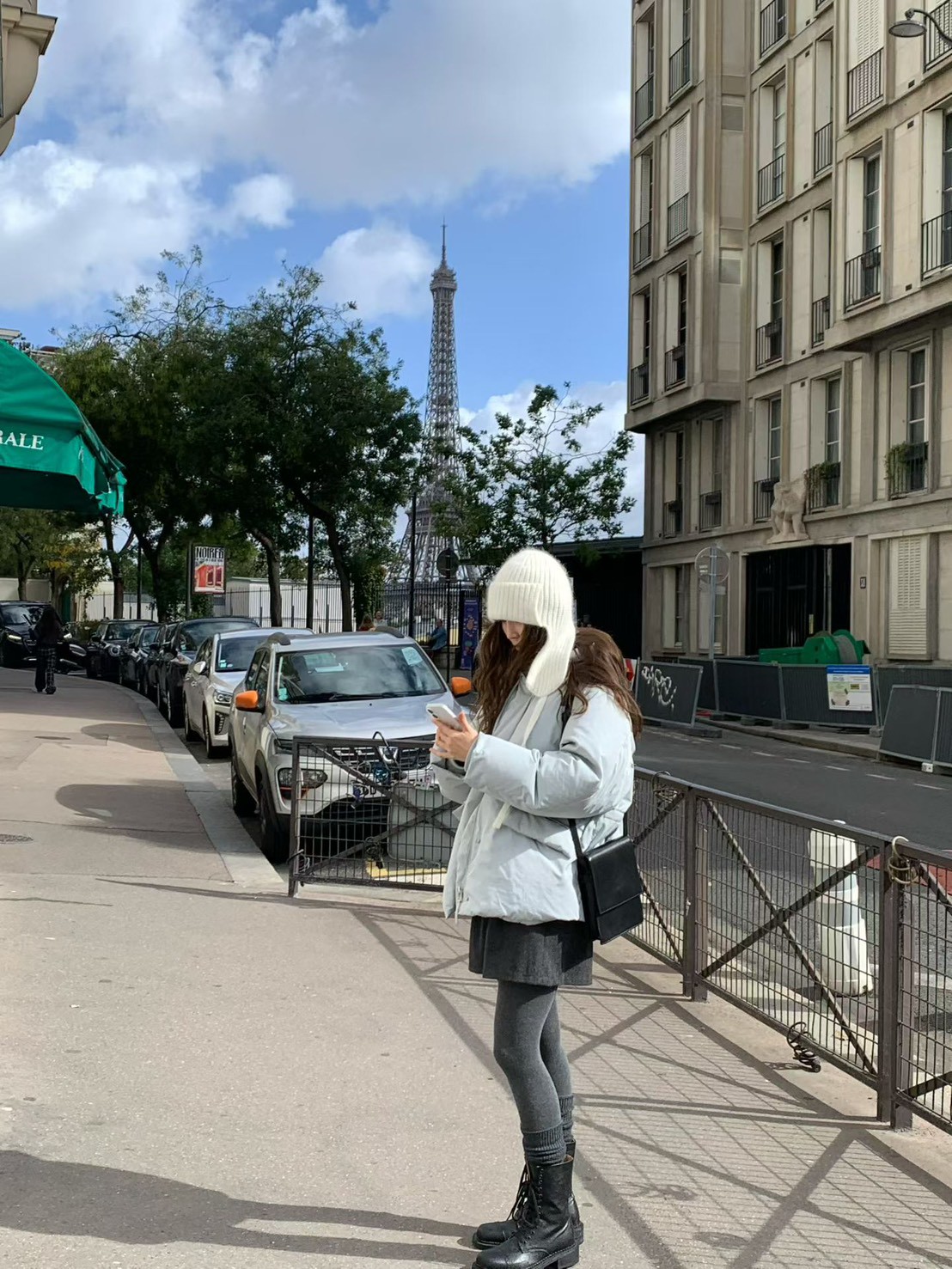 A82.馬卡龍女孩連帽鴨絨外套