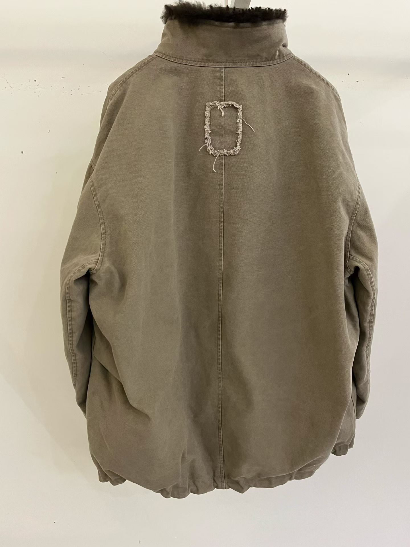 B57.玩雪卷卷羊毛率性鵝絨外套