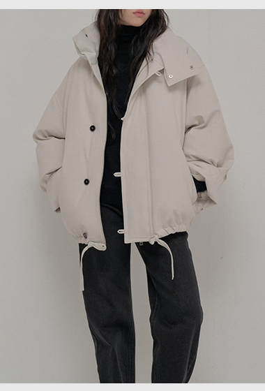 B56.迷人保暖追雪立領鵝絨外套