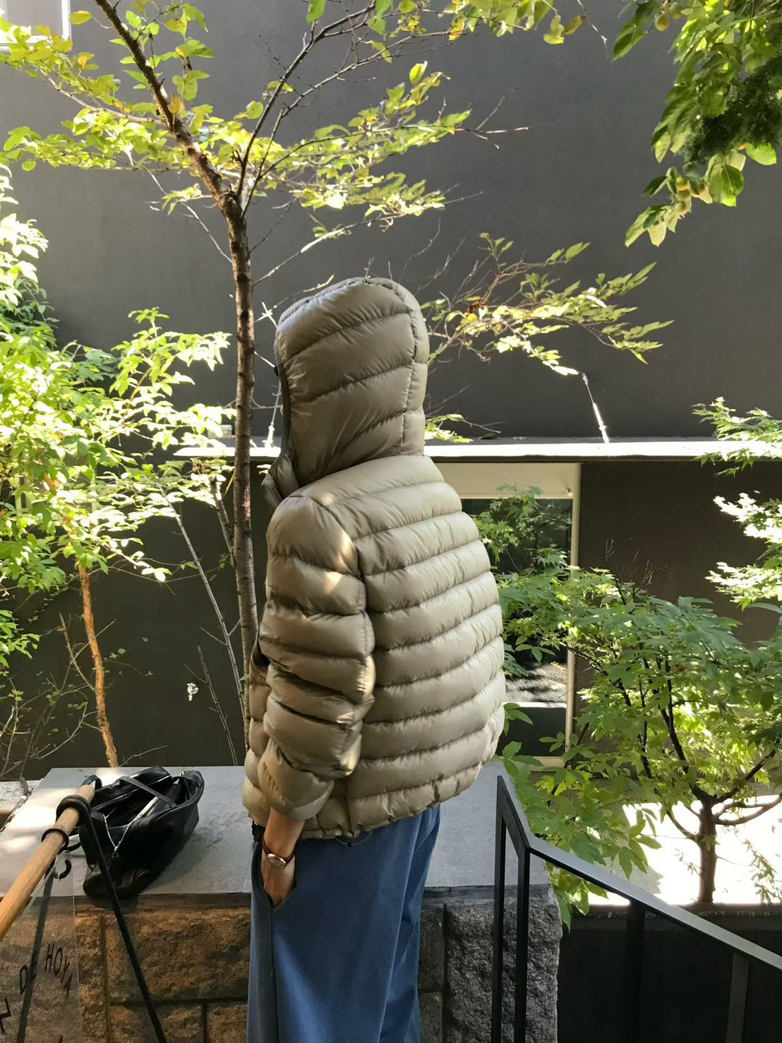 A07.小V家圓弧特色剪接羽絨外套