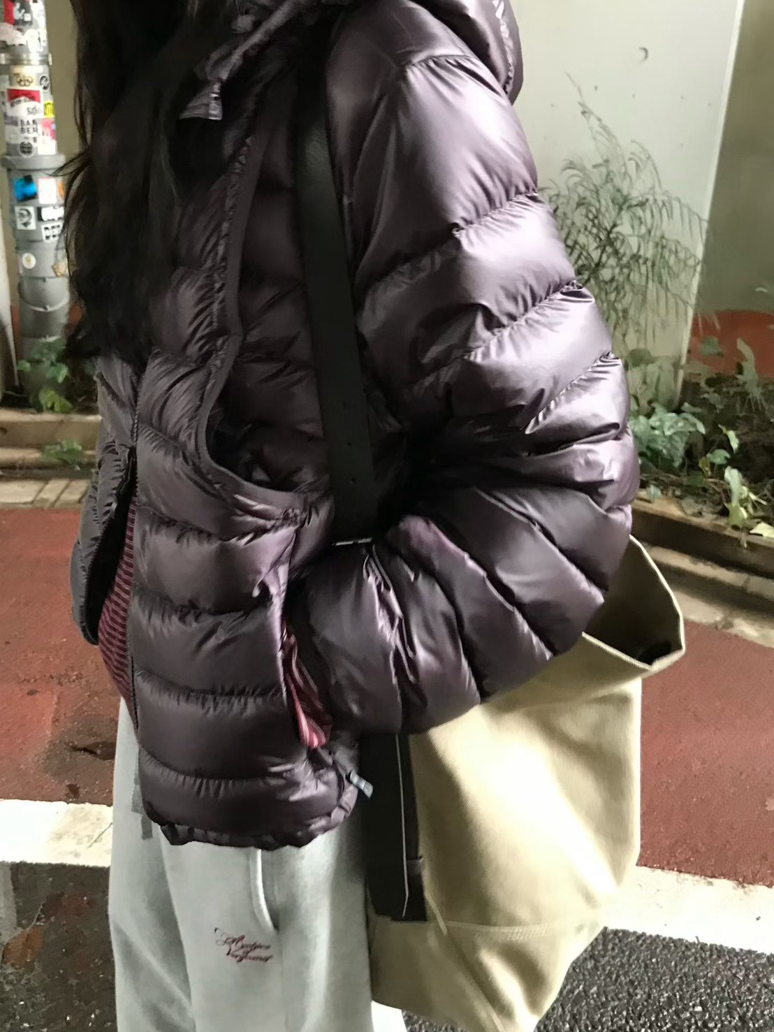 A07.小V家圓弧特色剪接羽絨外套