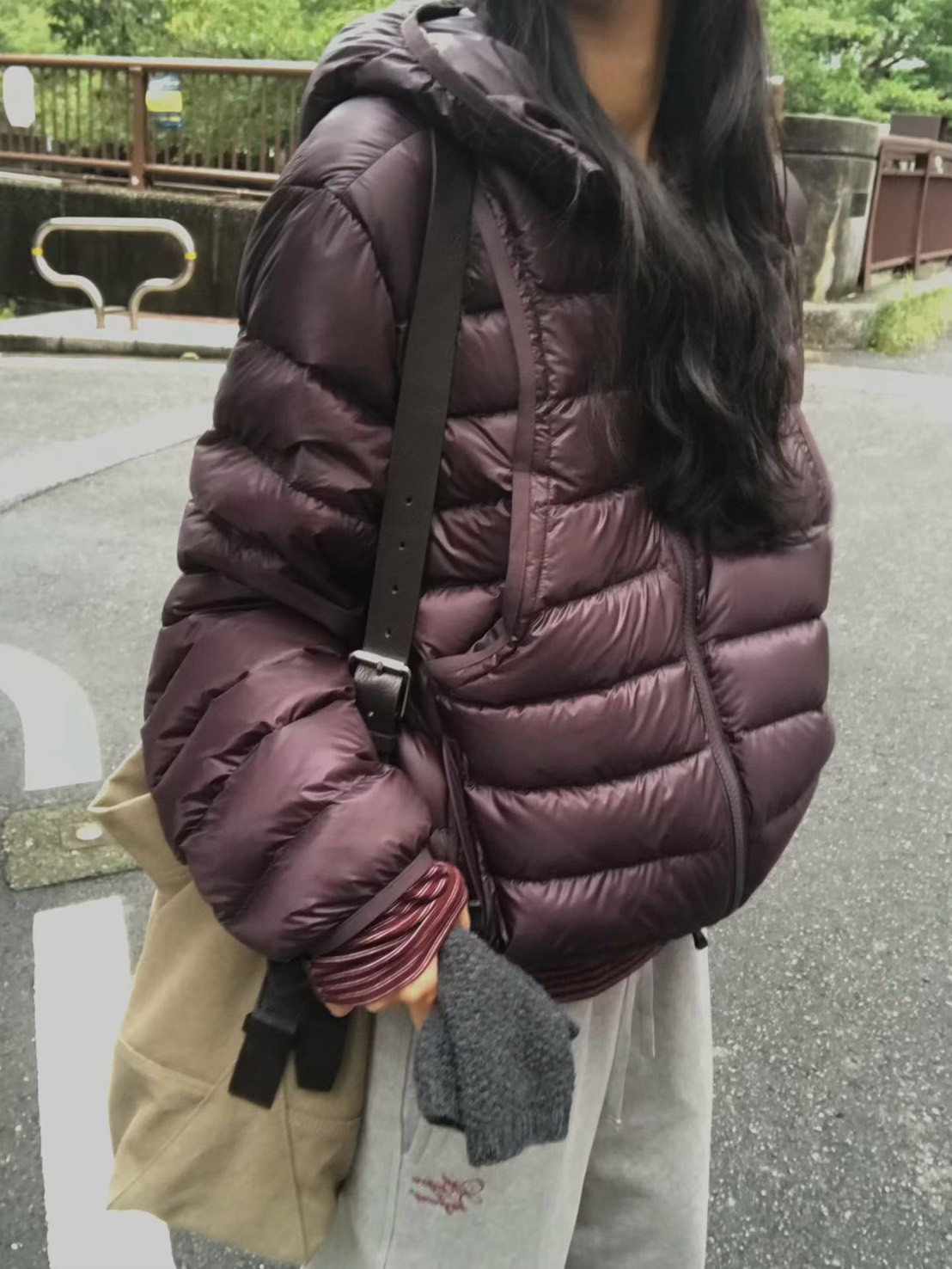 A07.小V家圓弧特色剪接羽絨外套