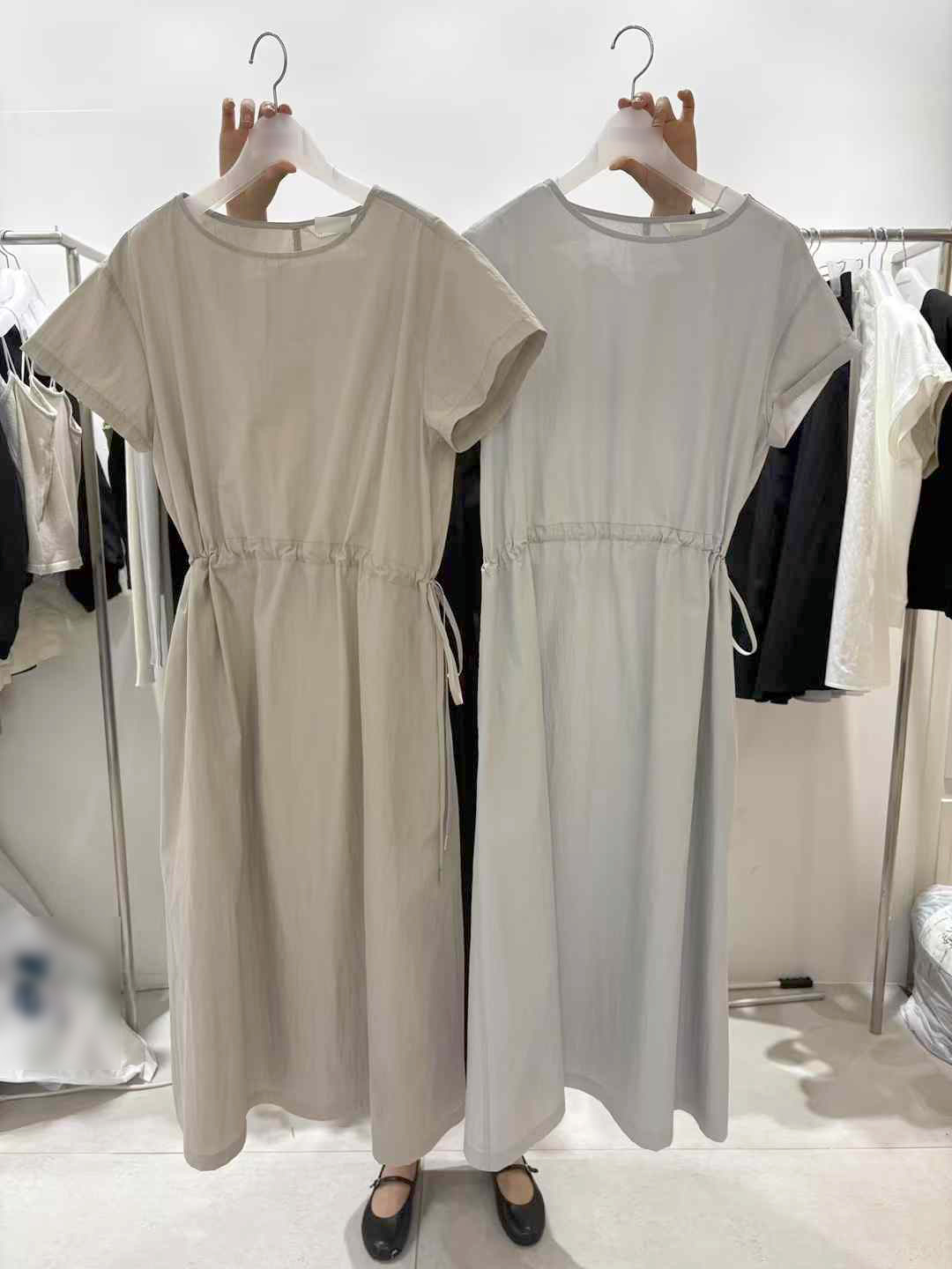 A93.質感家優雅綁帶長洋裝