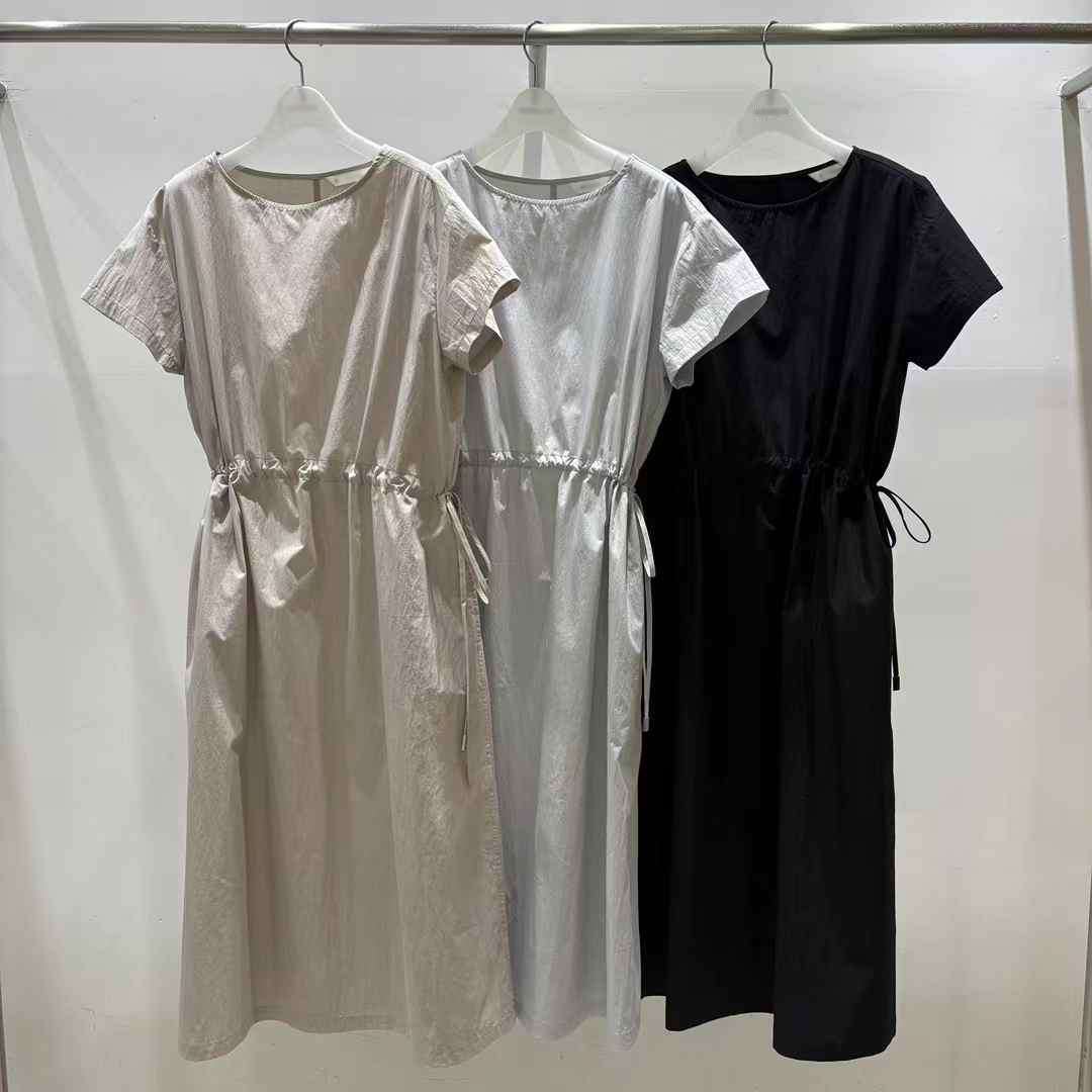 A93.質感家優雅綁帶長洋裝