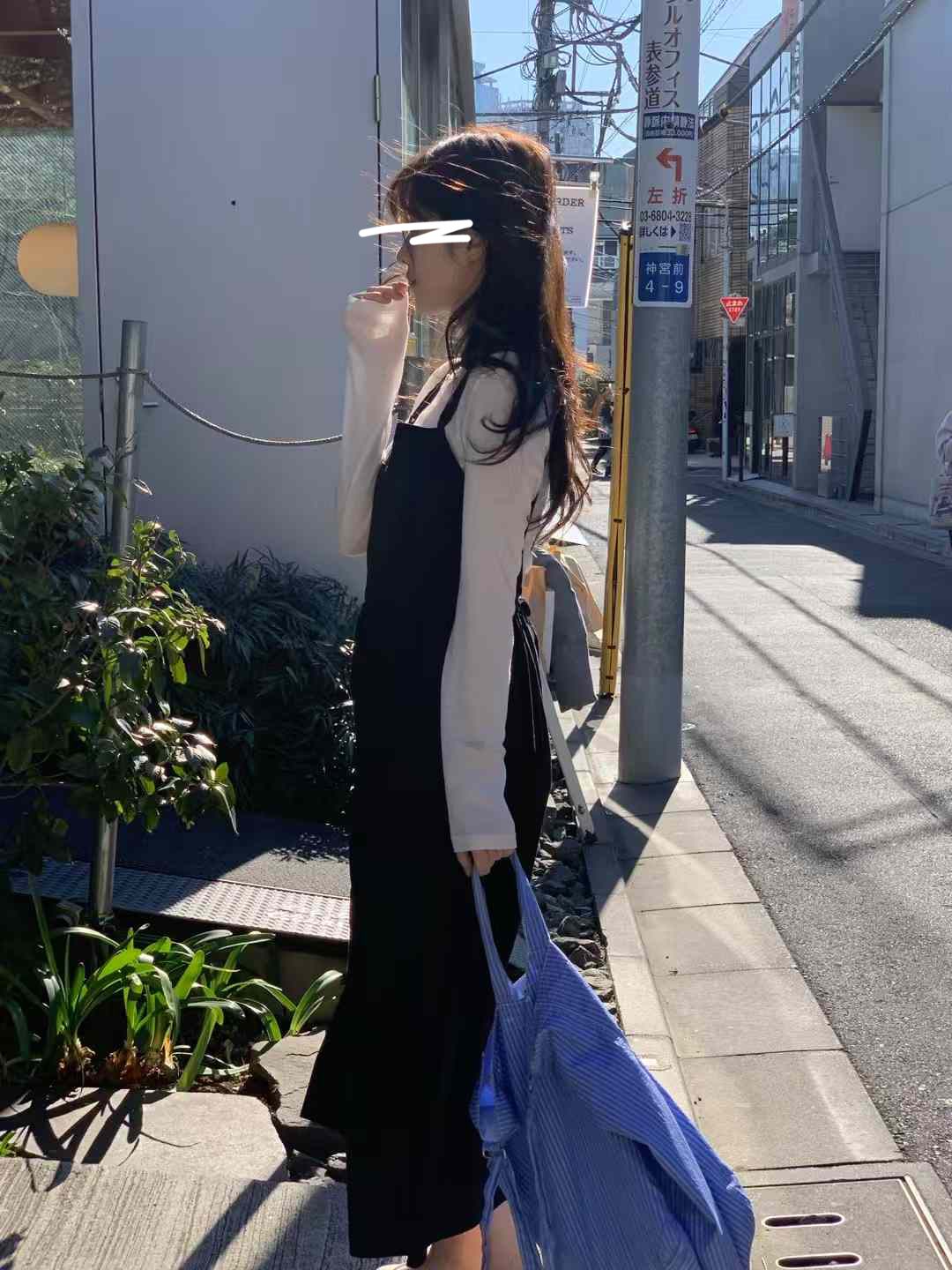 A98.韓國造形肩帶渡假長洋裝