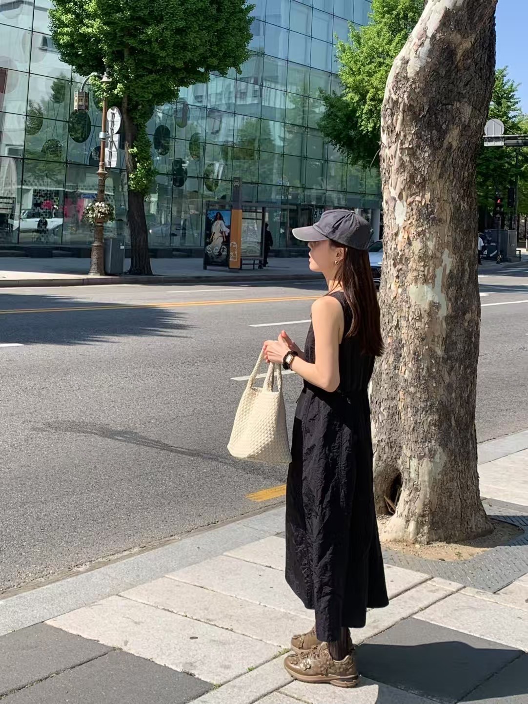 A69.清爽家溫柔女孩皺皺布洋裝