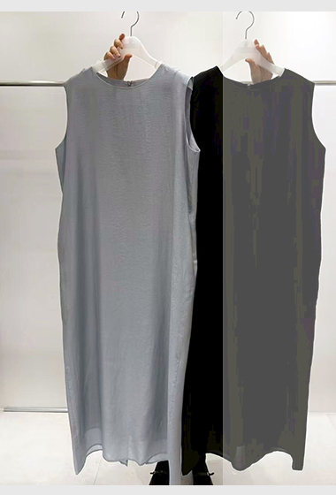 B17.質感家簡約素雅背心長洋裝