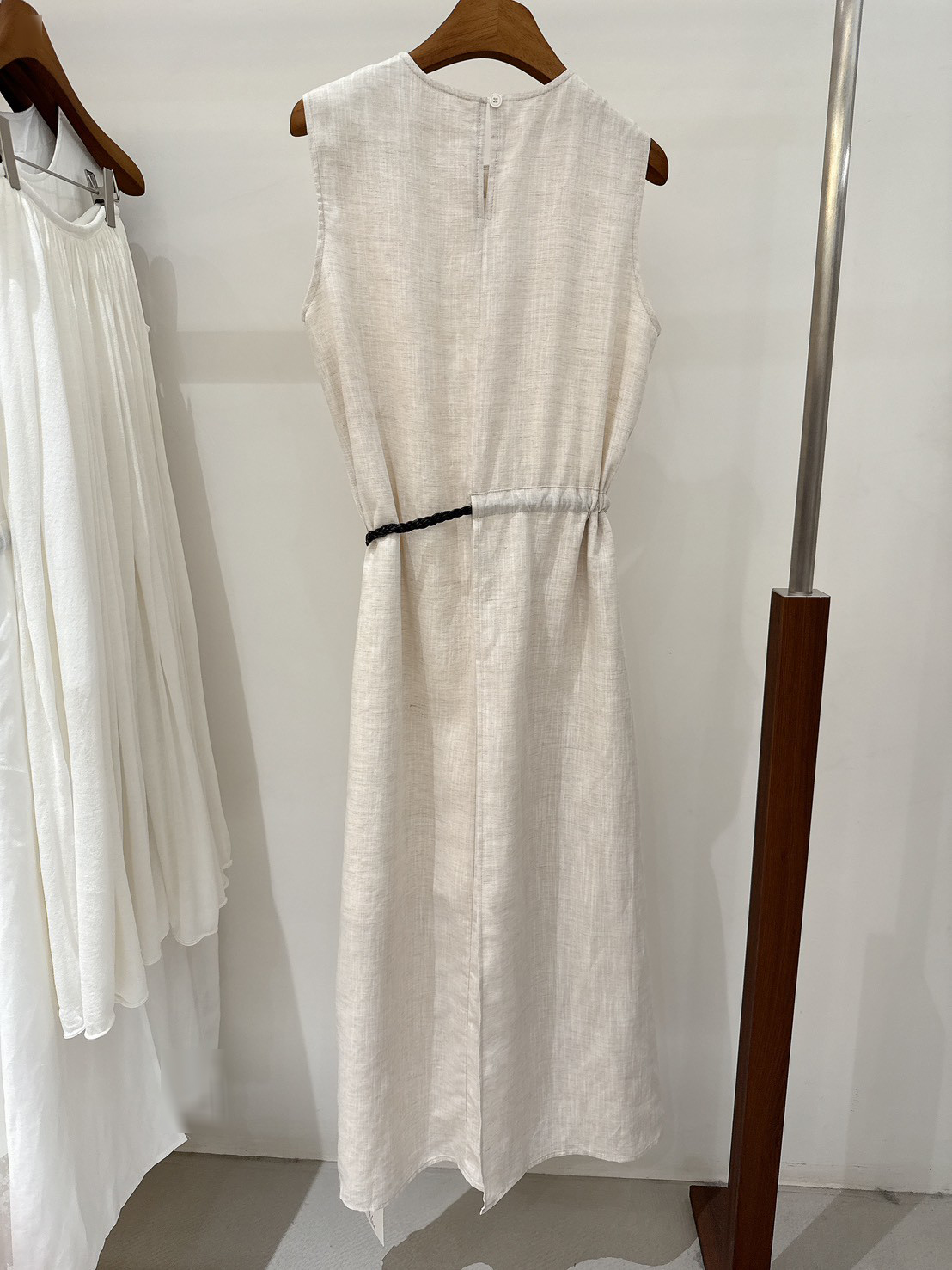 A12.渡假亞麻萊賽爾長洋裝