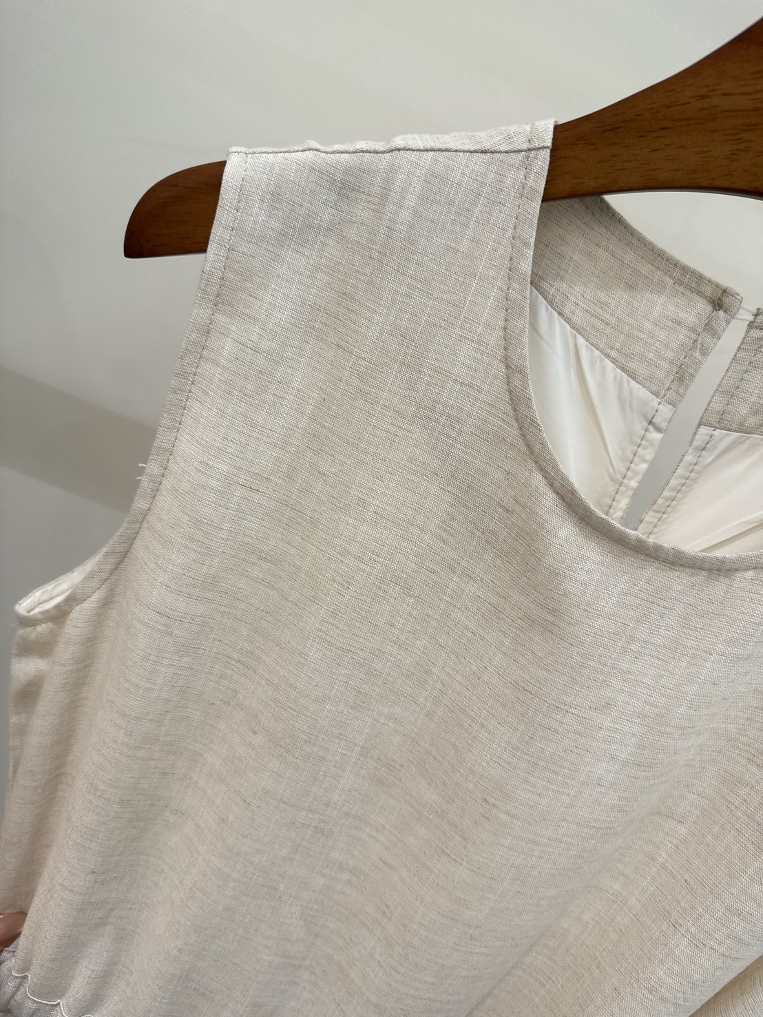 A12.渡假亞麻萊賽爾長洋裝