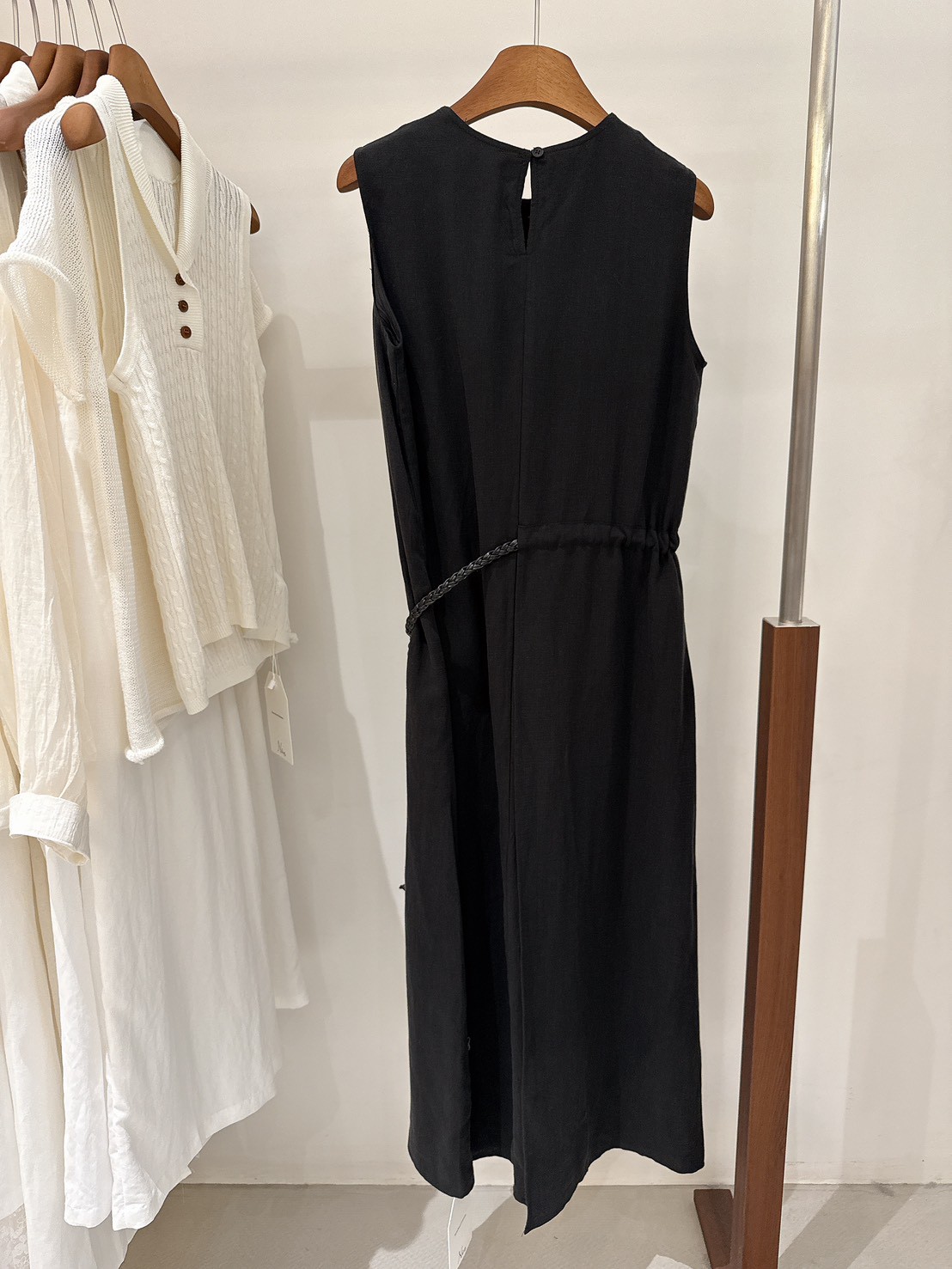 A12.渡假亞麻萊賽爾長洋裝