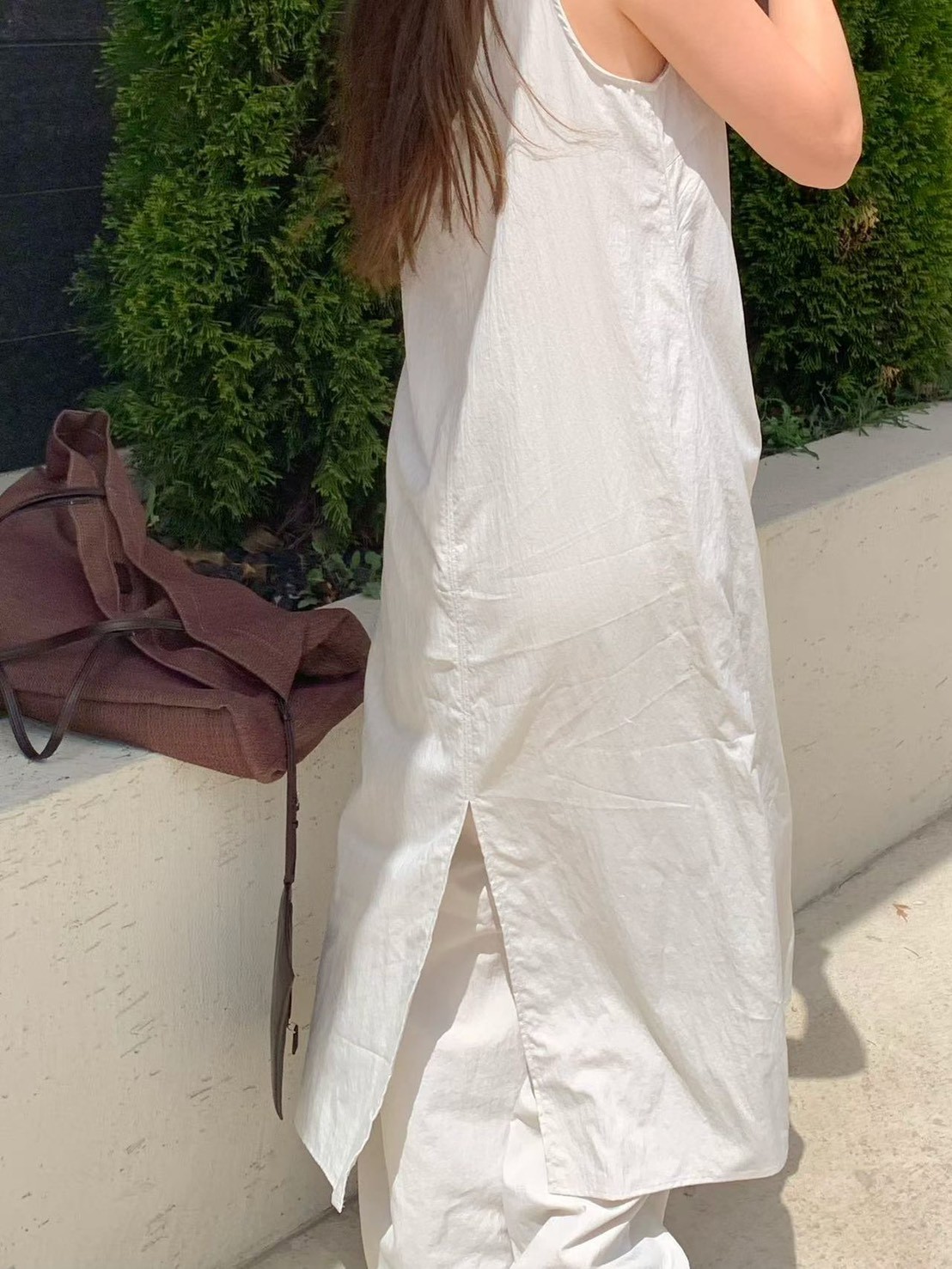 B103.纖瘦家簡約自信長洋裝