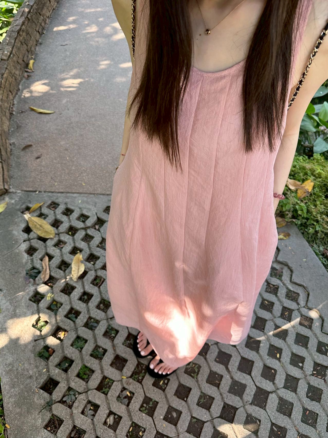 B71.粉彩愛戀夏日長洋裝
