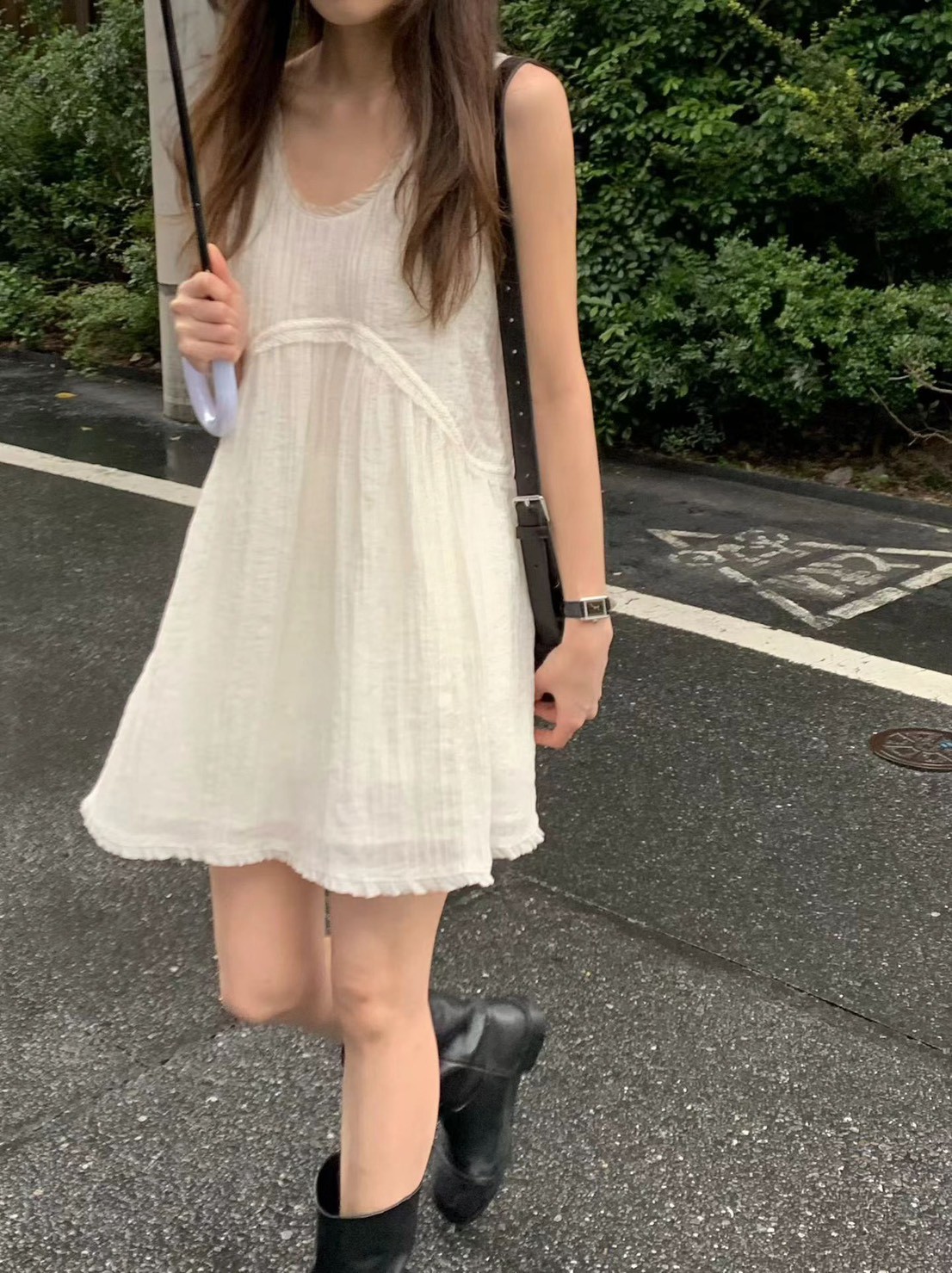 A35.顏值家可愛壓皺背心傘洋