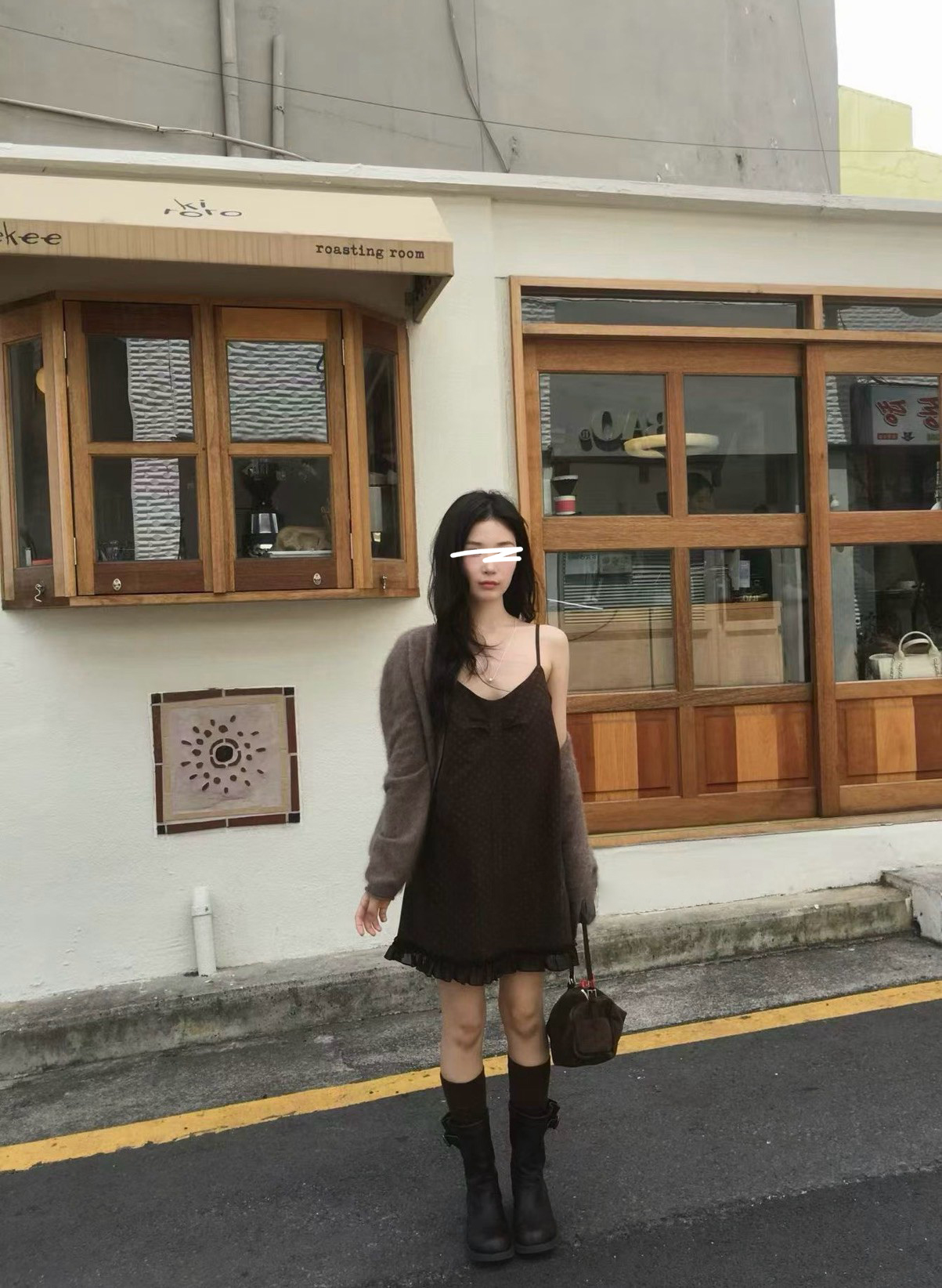 B31.溫柔女孩波點小洋裝