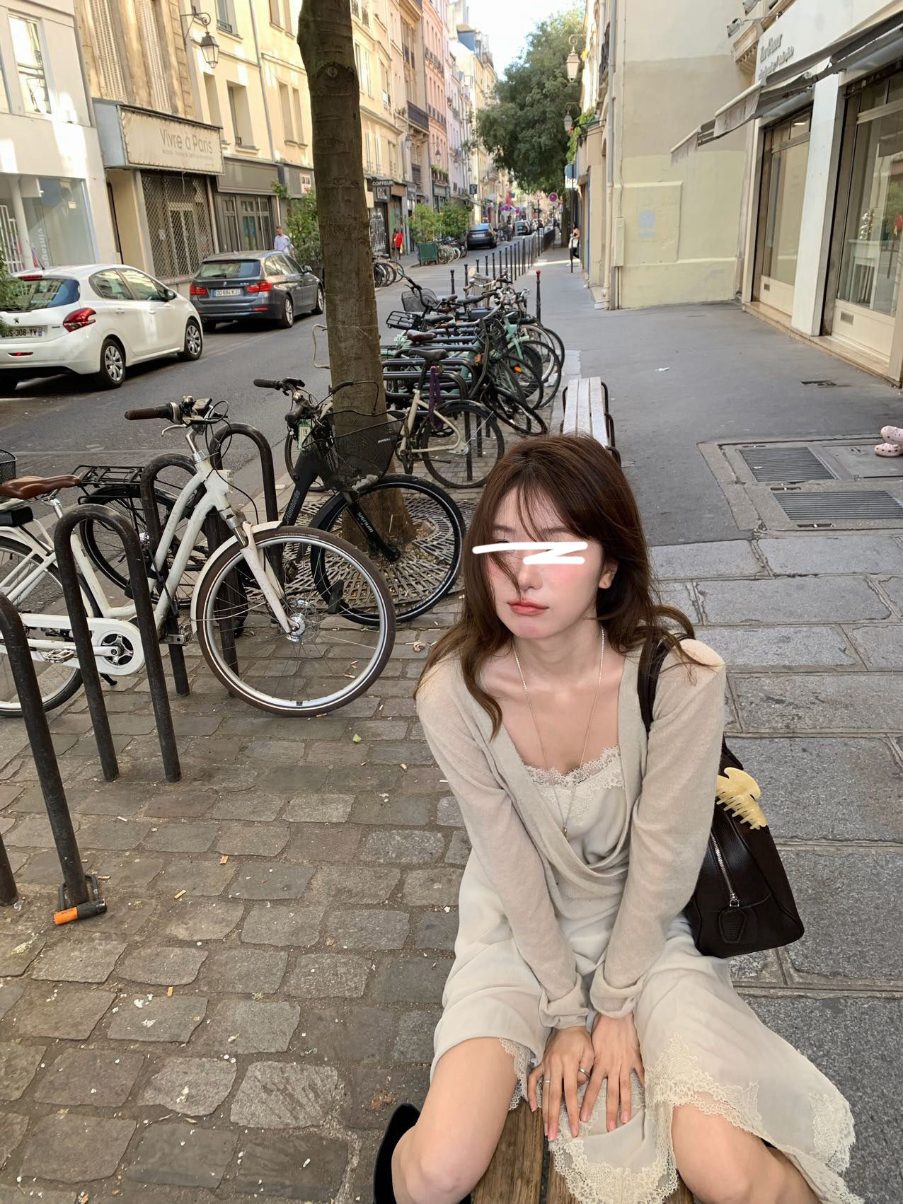 B30.甜美蕾絲不規則小洋裝