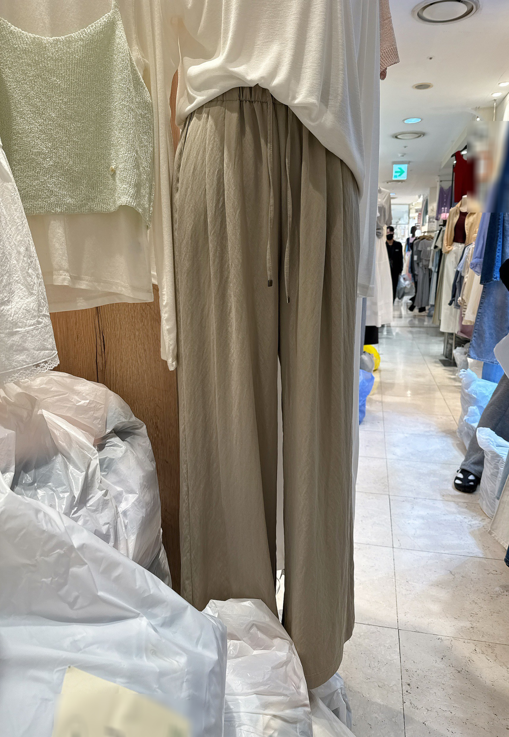 B111.夏日顯瘦飄逸長褲