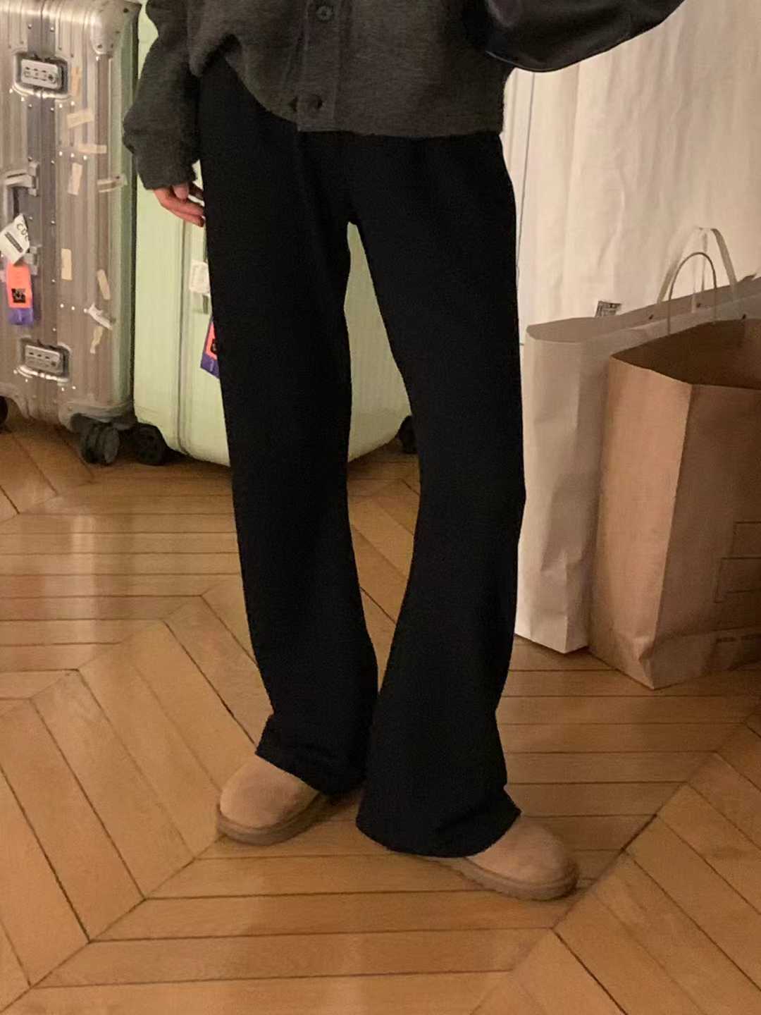 B73.顏值家超瘦比例鬆緊長褲