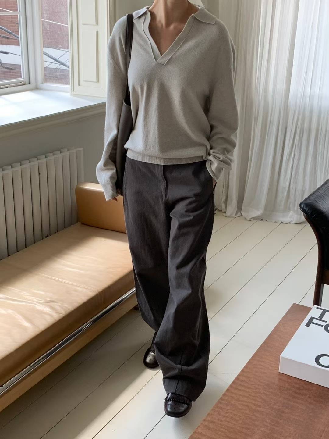 纖瘦家人氣款秋日休閒褲
