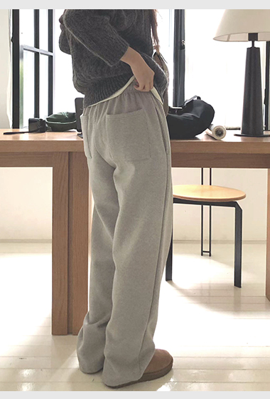 B110.大V家舒服穿搭綁帶休閒褲