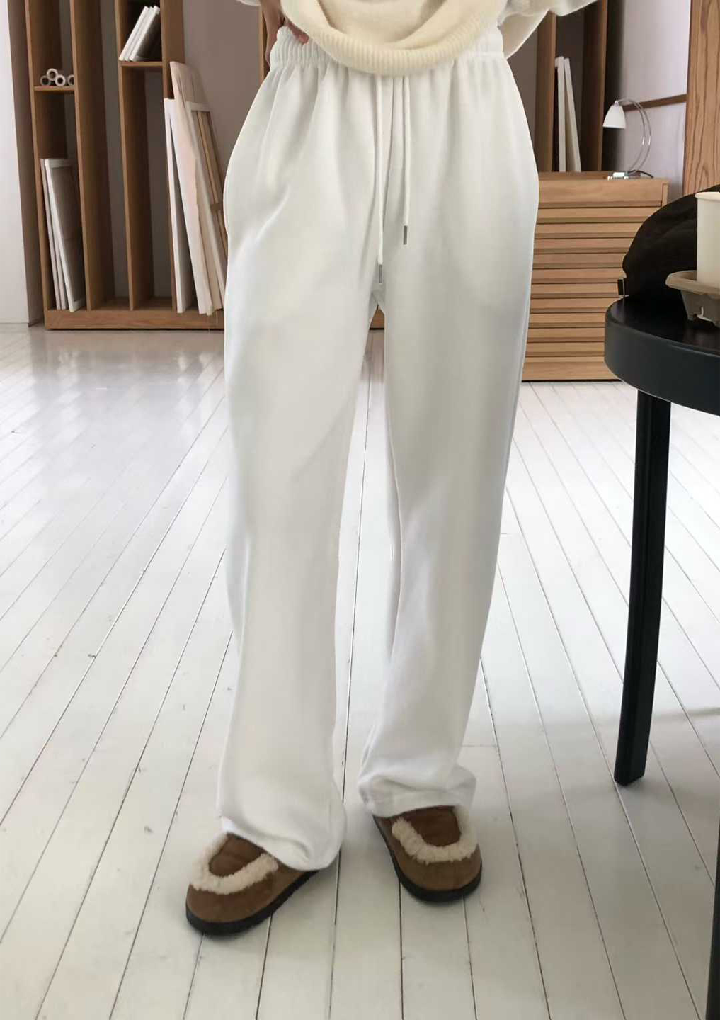 B110.大V家舒服穿搭綁帶休閒褲