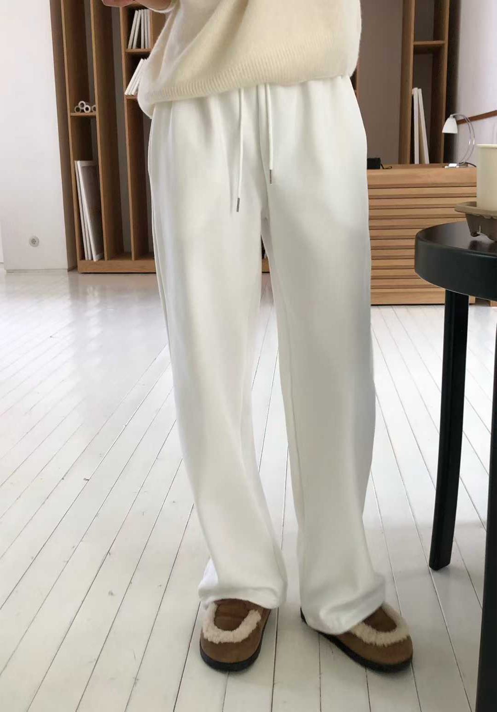 B110.大V家舒服穿搭綁帶休閒褲