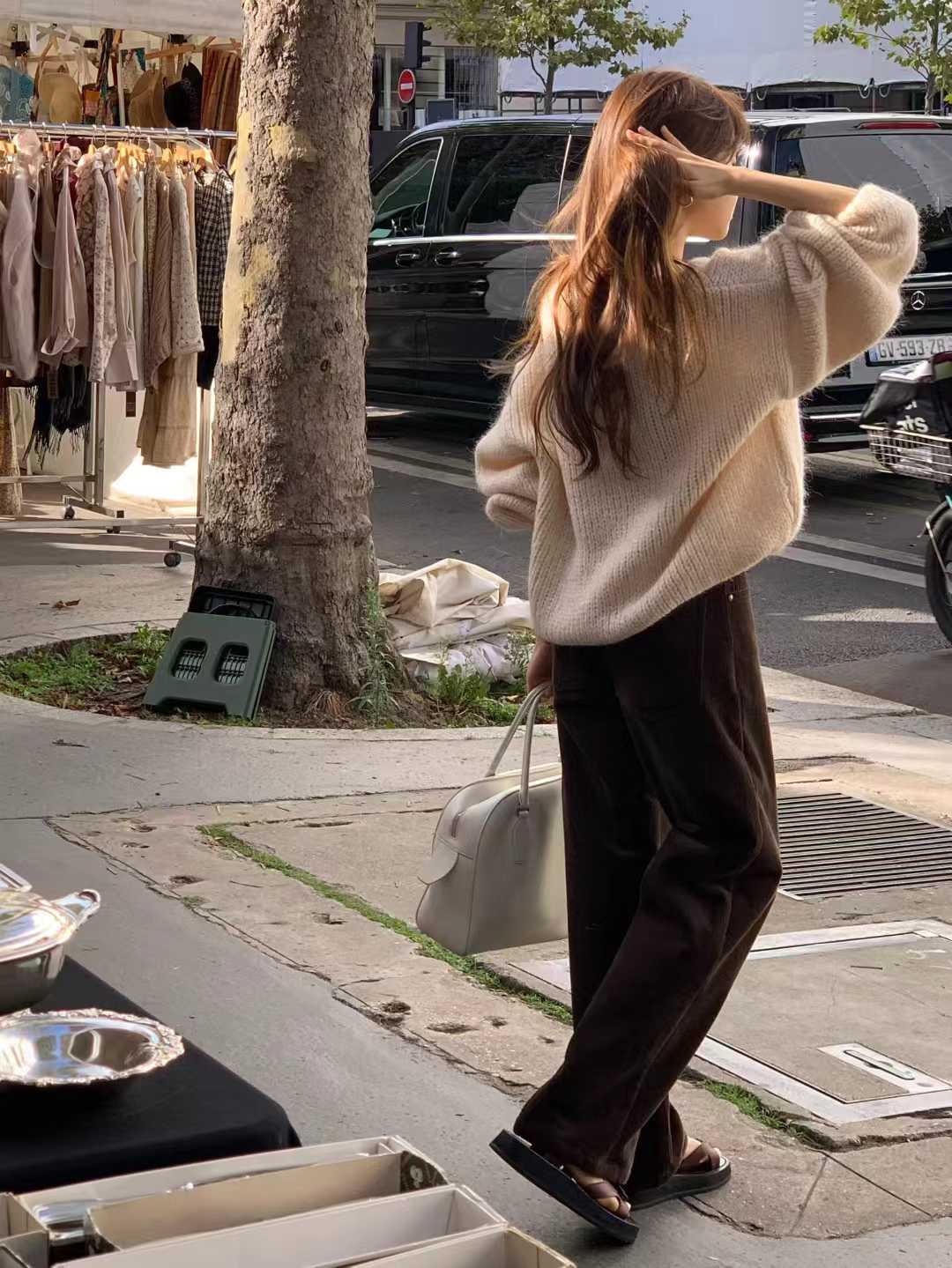 A13.顏值家奶霜可可燈心絨長褲