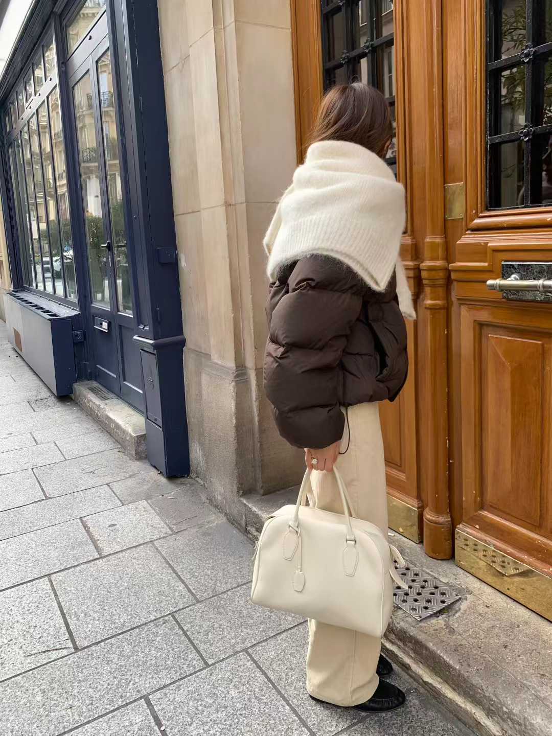 A13.顏值家奶霜可可燈心絨長褲