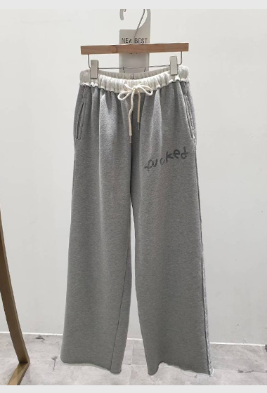 B109.卜派家個性印字舒適棉褲