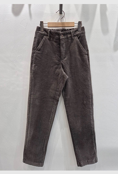 B71.水洗褲家可可布朗尼燈芯絨長褲