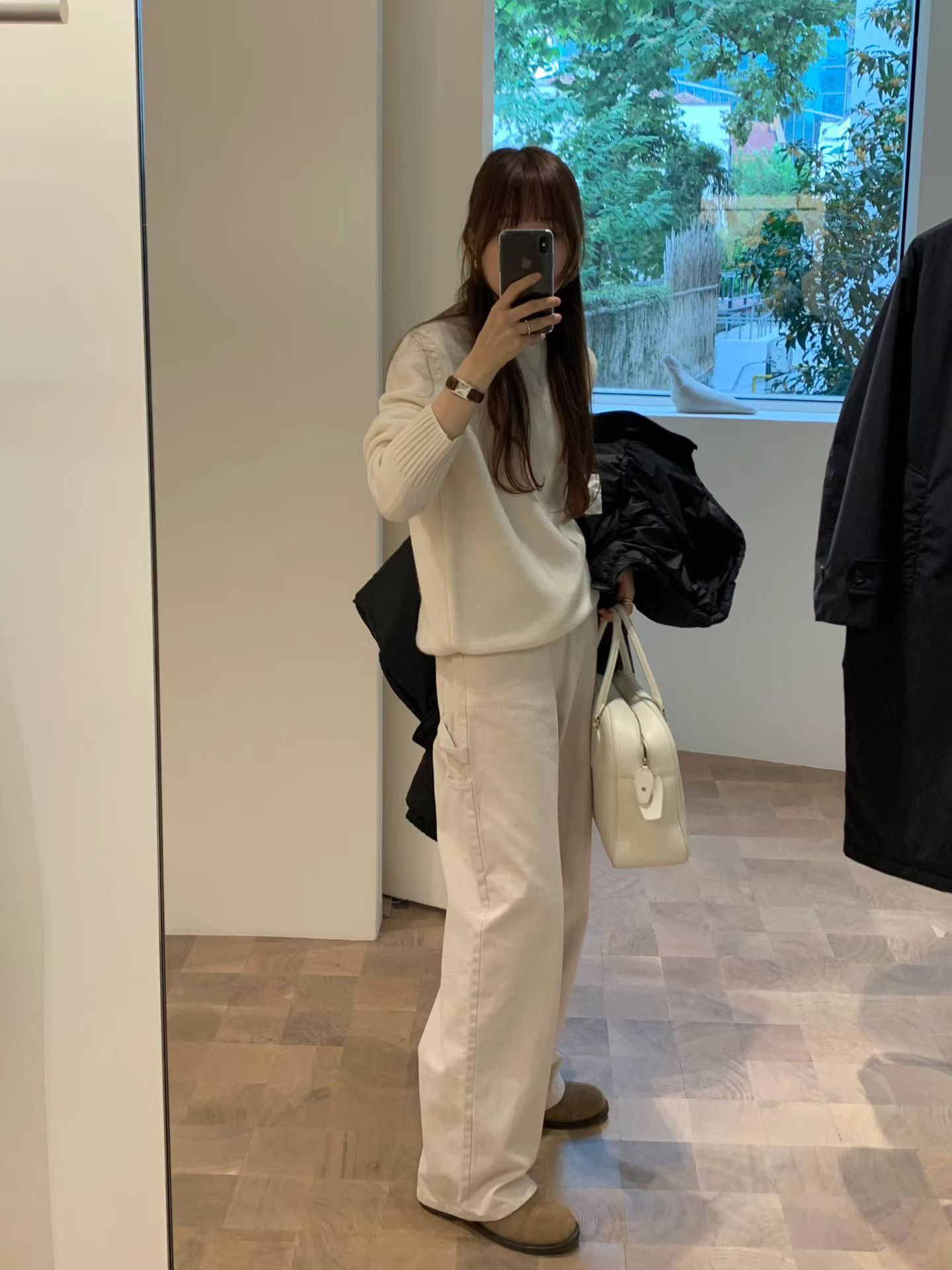 B28.顏值家自信裝飾帶休閒褲