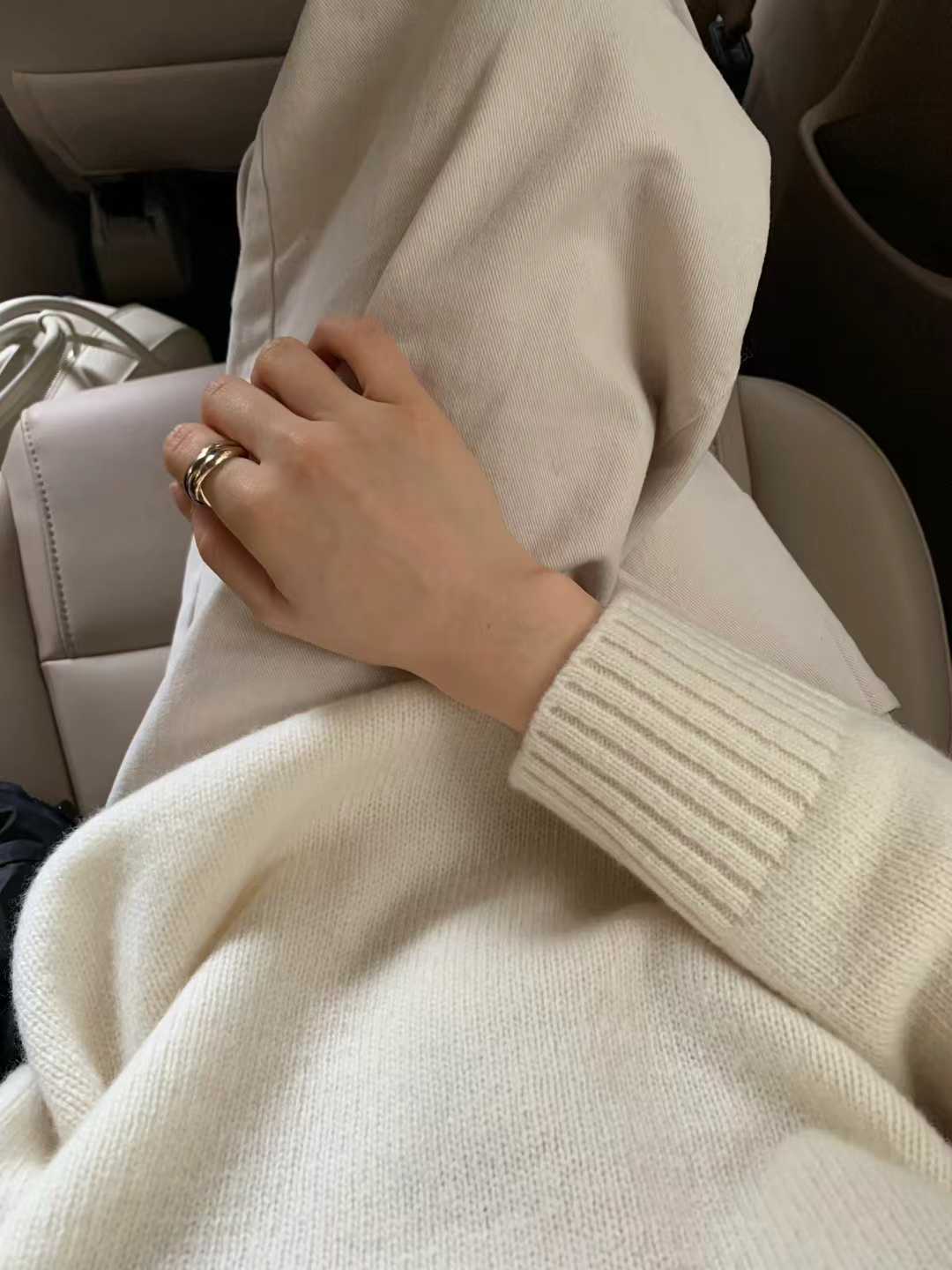 B28.顏值家自信裝飾帶休閒褲