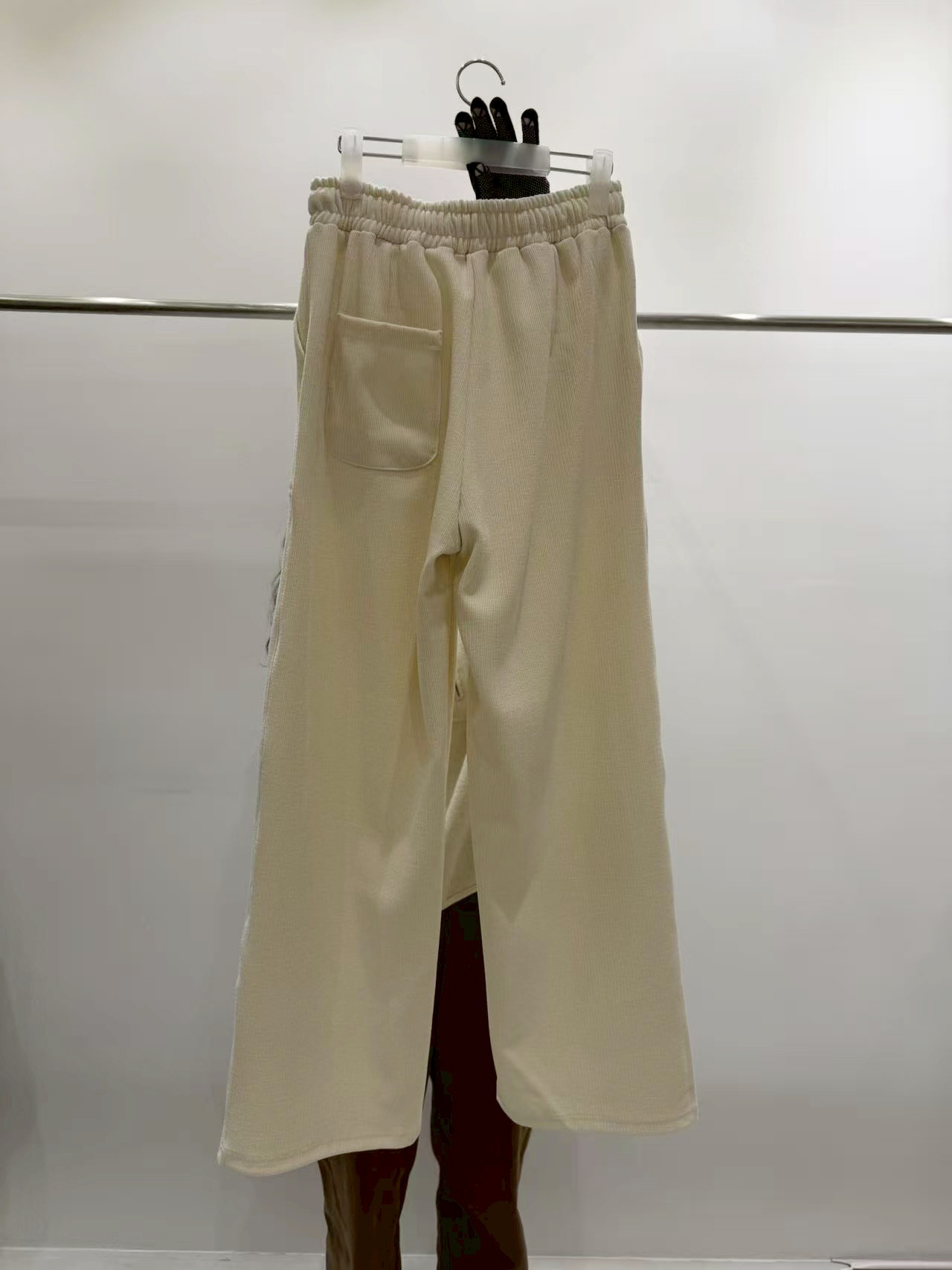 質感家大口袋織紋長褲