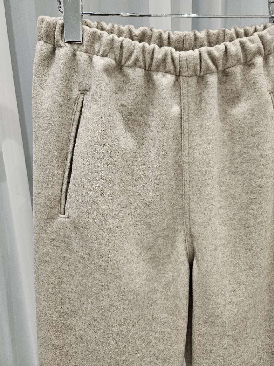 A94.星星家羊毛混紡毛呢長褲