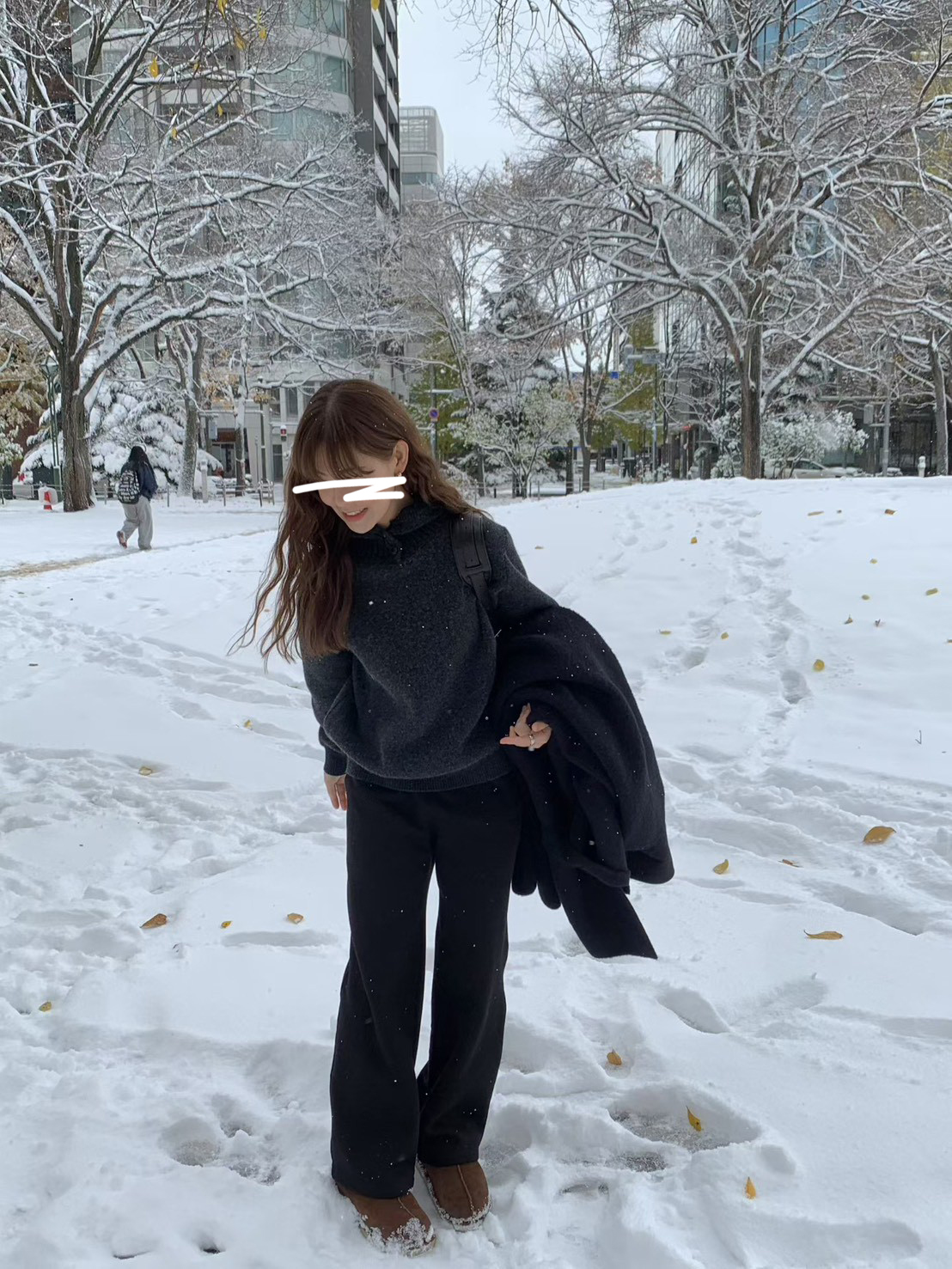 A27.冬日出遊自在保暖休閒褲